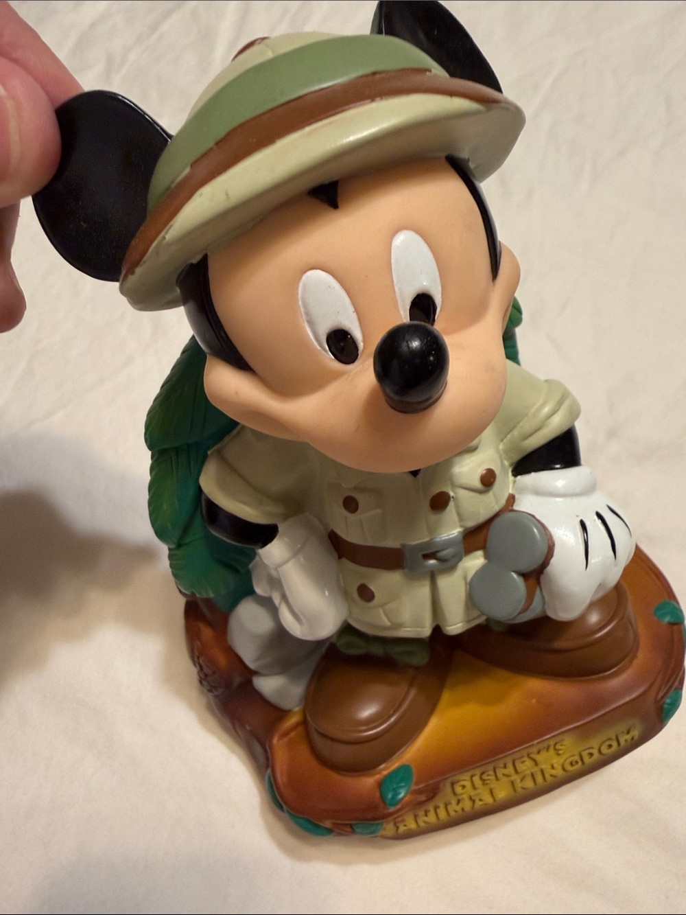 Disney Mickey Mouse Explorer Figurine in Tan, Green & Brown